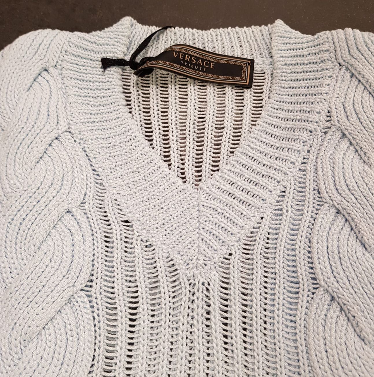 Versace - Sweater v-neck artisanal
