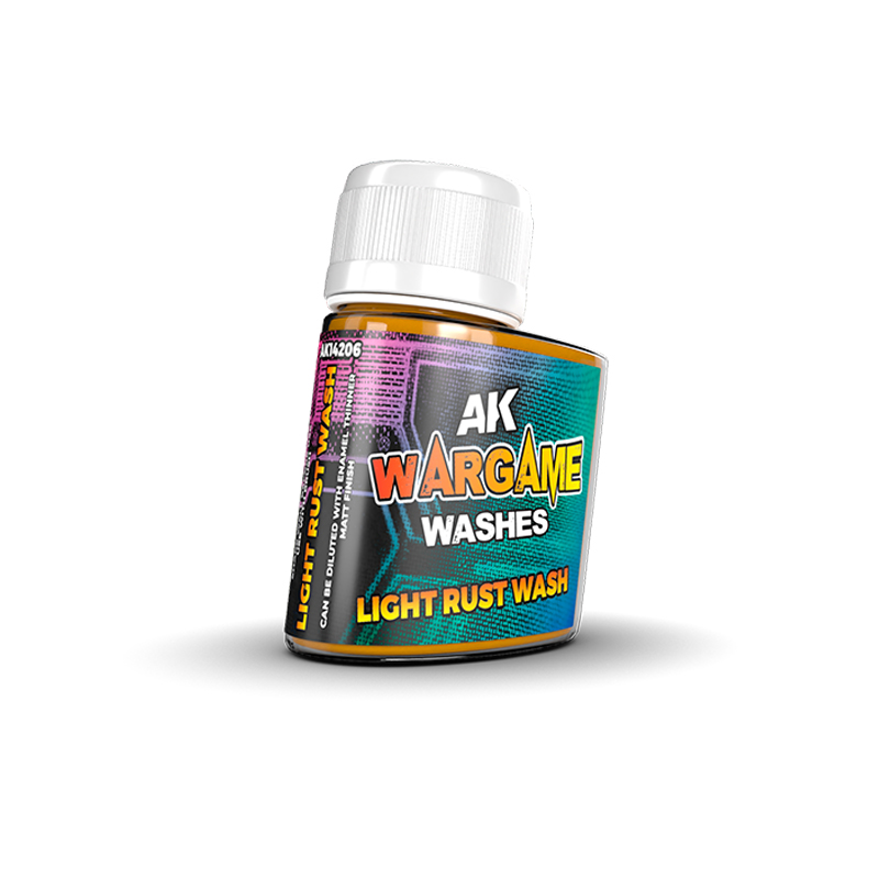 AK Wargame Washes - Light Rust Wash - AK14206