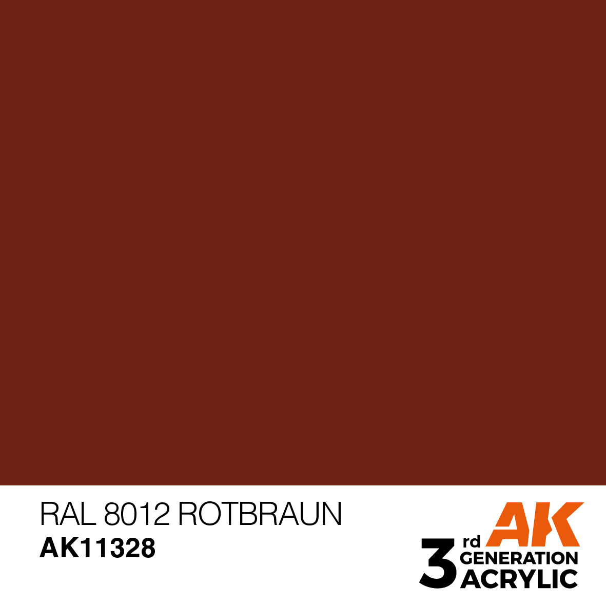 AK 3GEN AFV - RAL 8012 Rotbraun - AK11328