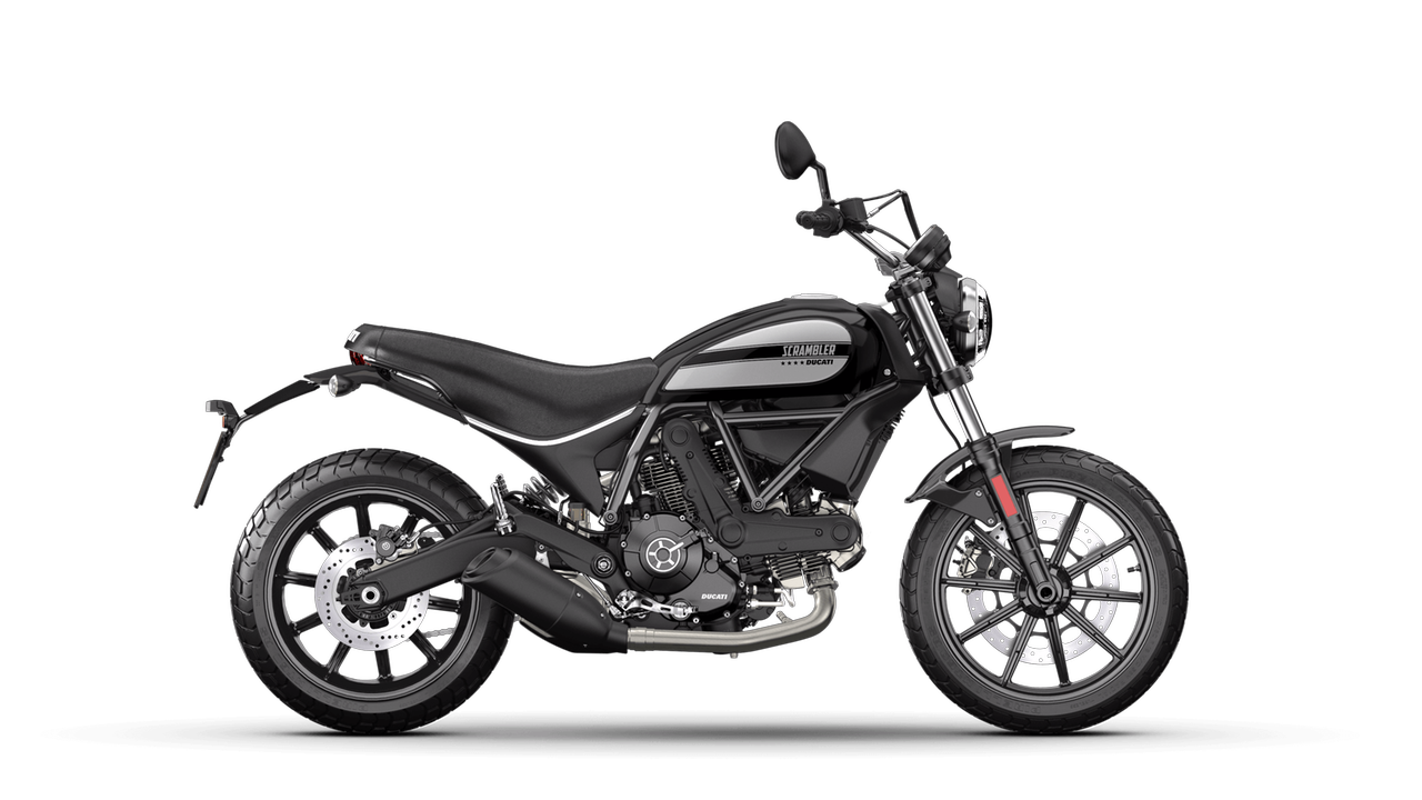 Scrambler Ducati Sixty2 noire de 2018 à 35 kW
