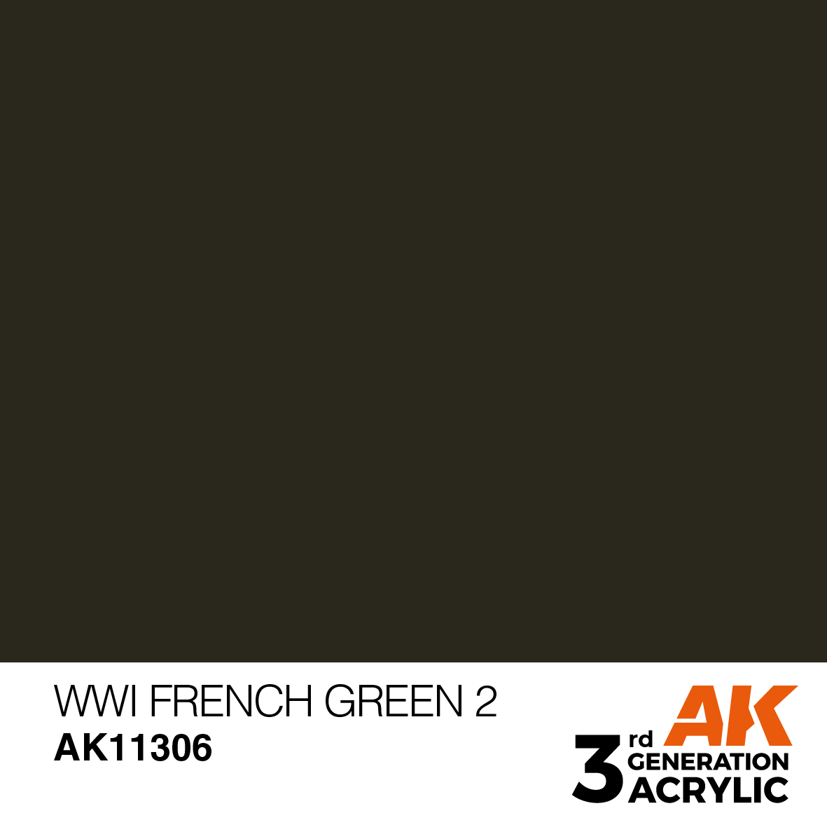 AK 3GEN AFV - WWI French Green 2 - AK11306