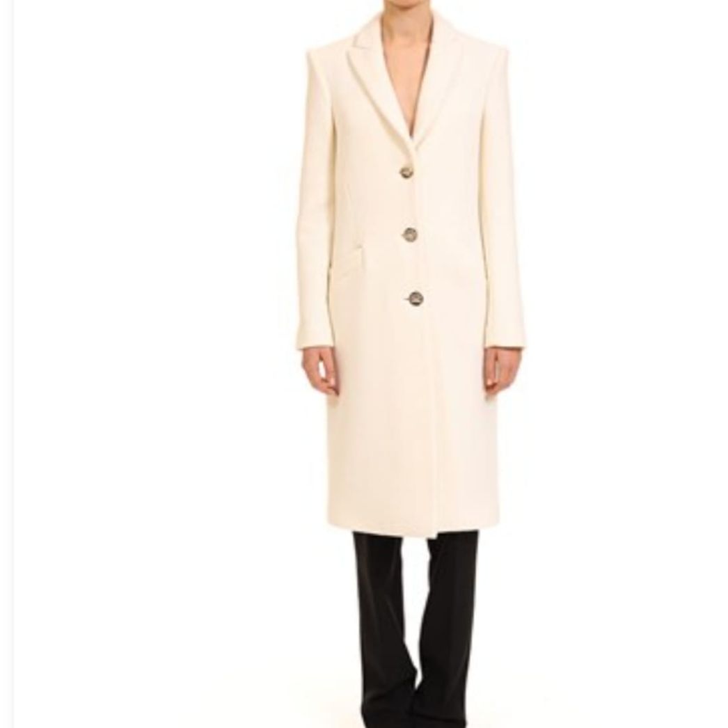 DONNA Les Boutiques - Coat with orchid buttons oversized