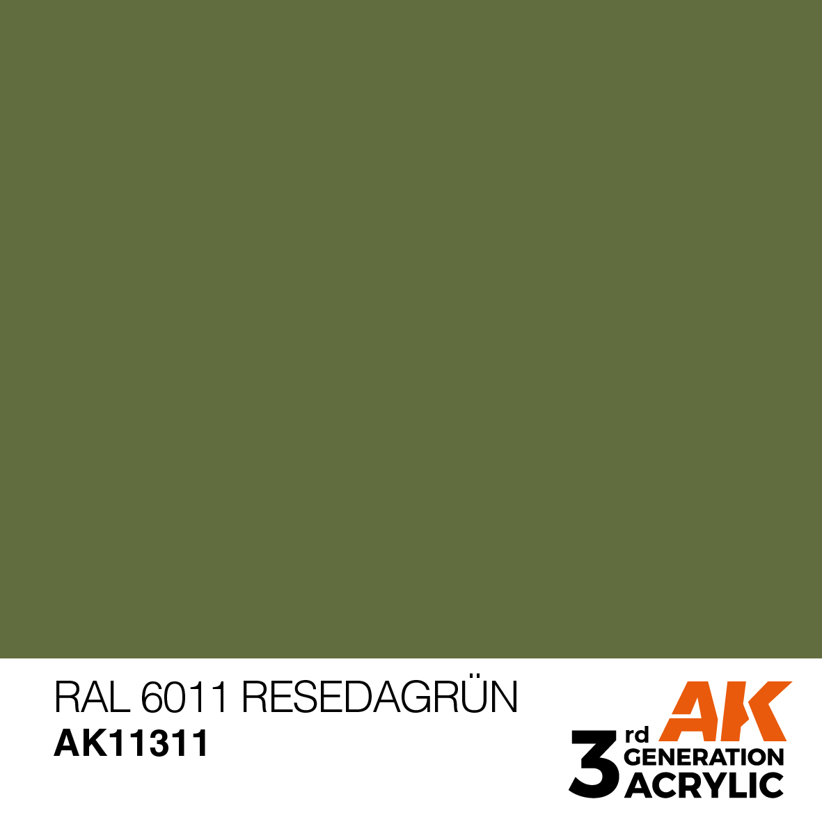 AK 3GEN AFV - RAL 6011 Resedagrün - AK11311