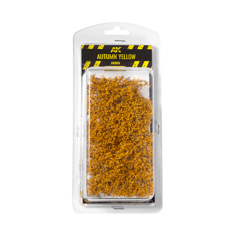 AK Autumn Yellow Shrubberies 75/90mm - AK8169