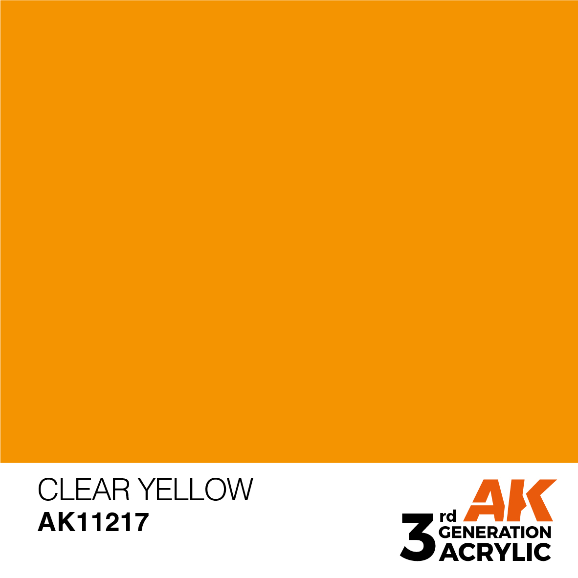 AK 3GEN Standard - Clear Yellow - AK11217