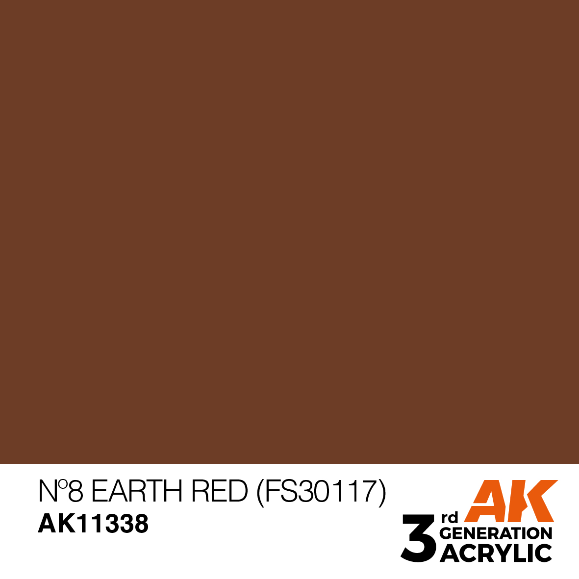 AK 3GEN AFV - N°8 Earth Red (FS30117) - AK11338