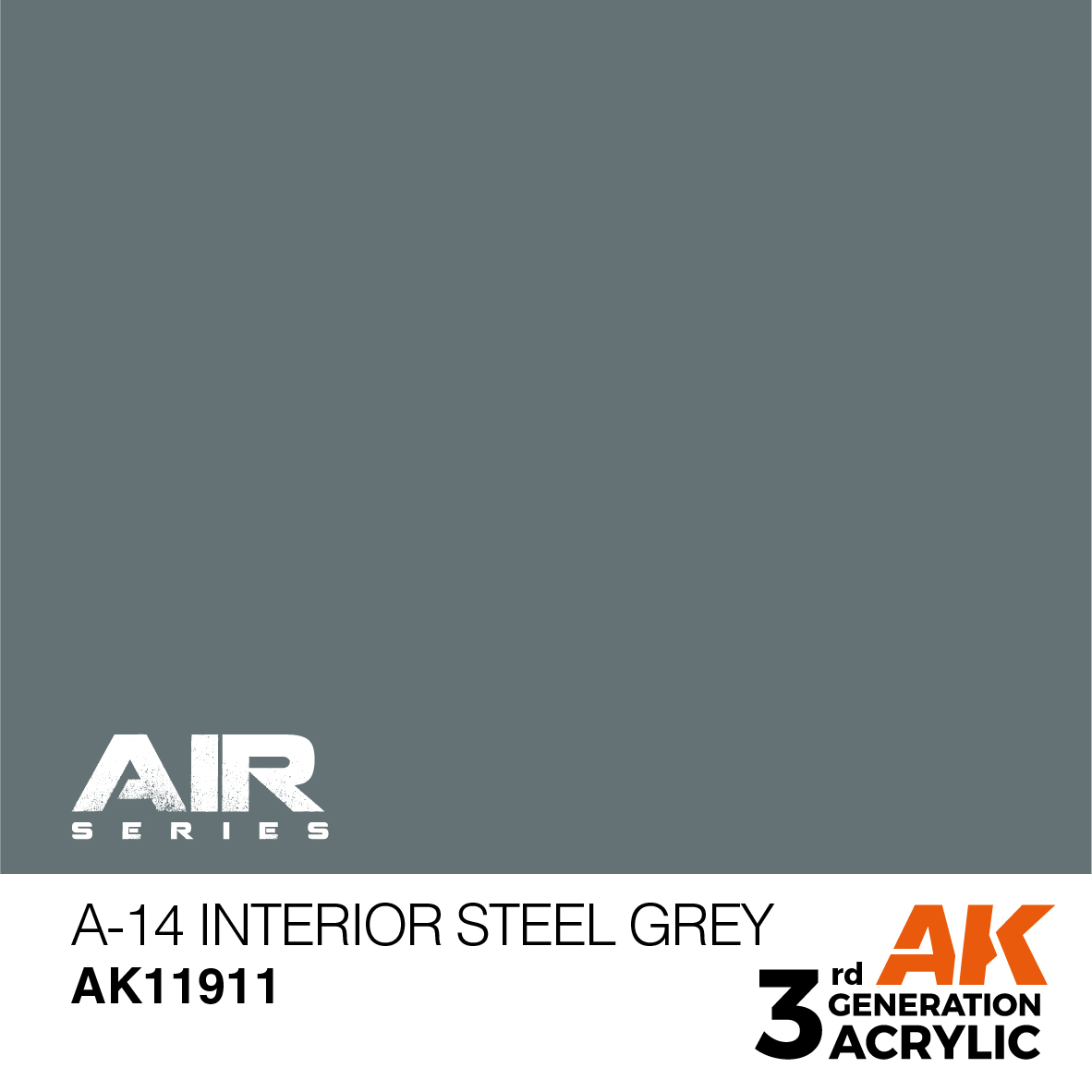 AK 3GEN Air - A-14 Interior Steel Grey - AK11911