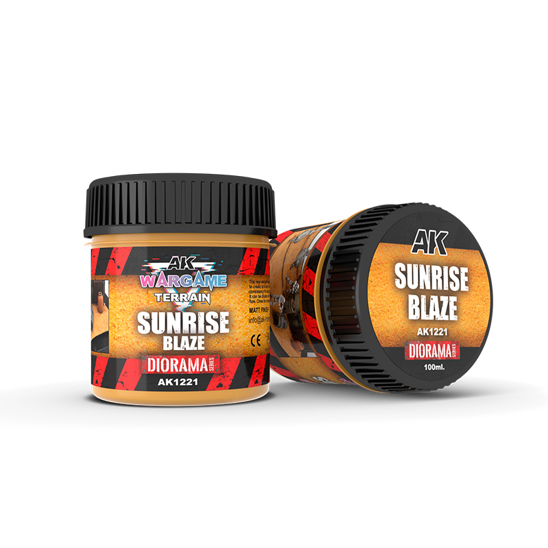 AK Sunrise Blaze Wargame Terrains 100ml - AK1221