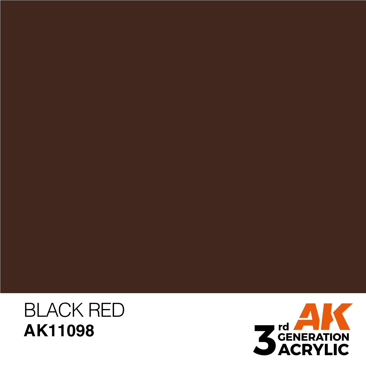 AK 3GEN Standard - Black Red - AK11098