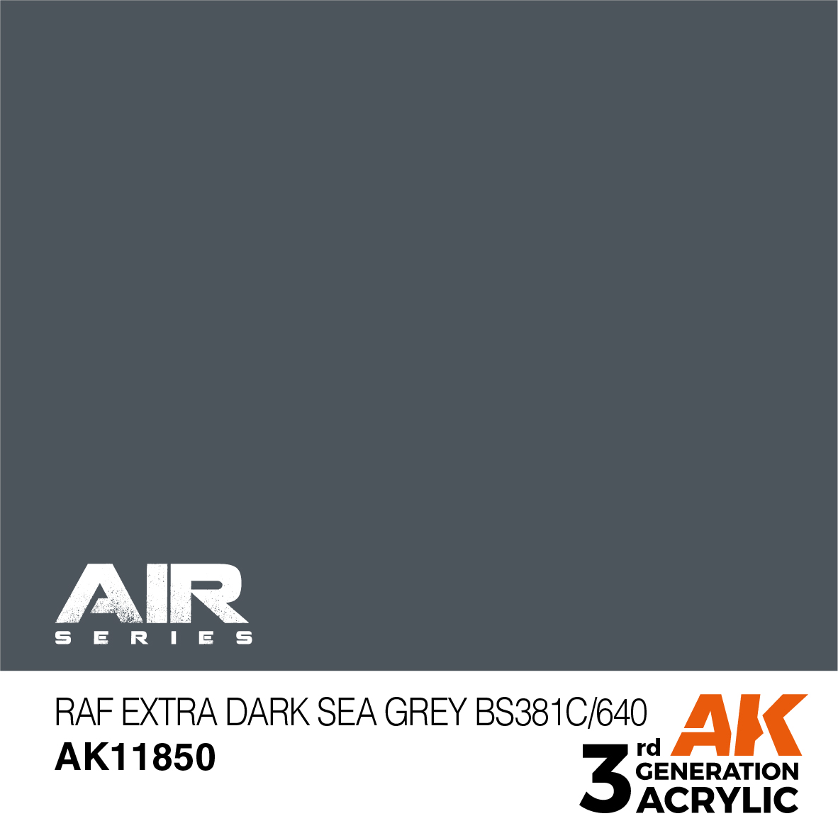 AK 3GEN Air - RAF Extra Dark Sea Grey BS381C/640 - AK11850