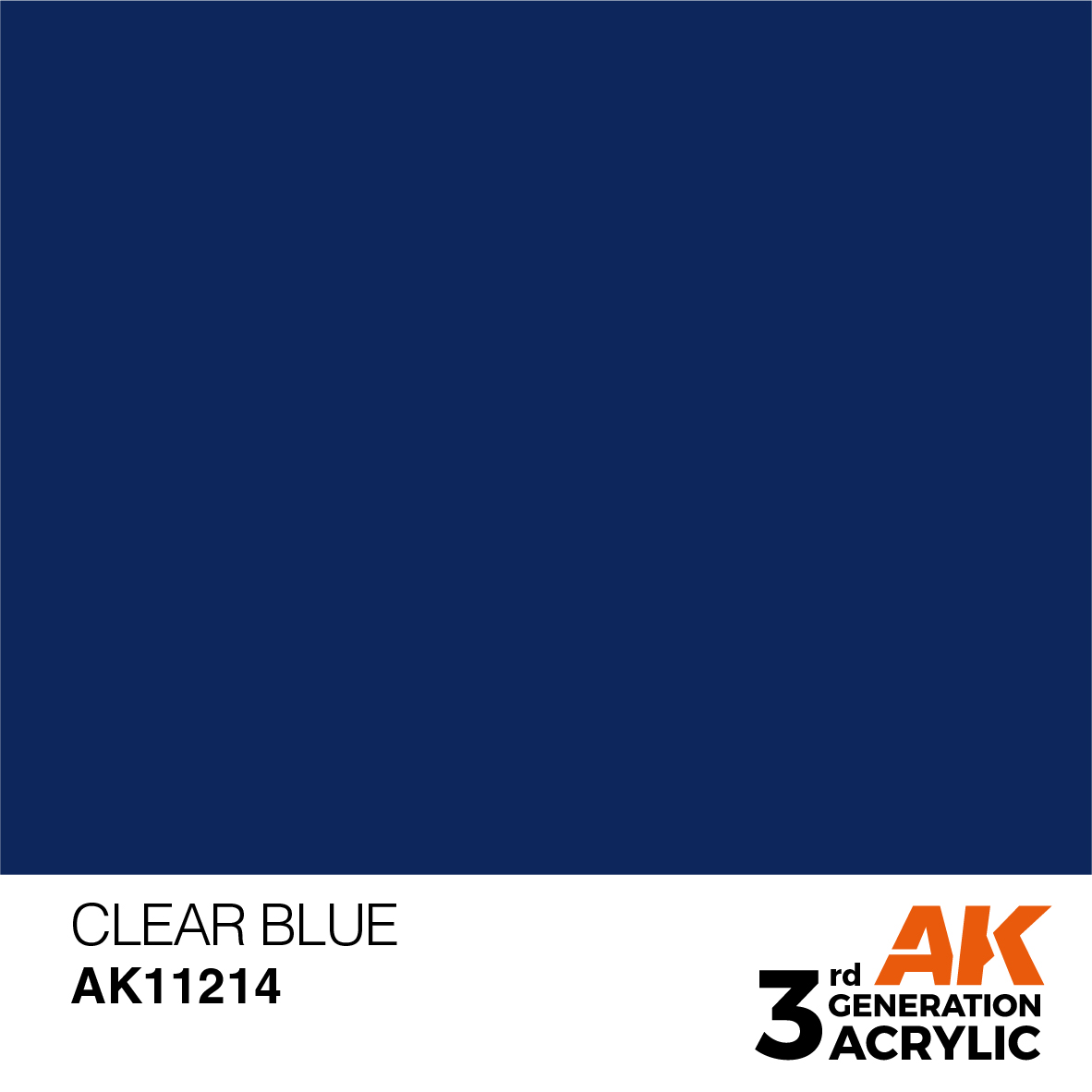 AK 3GEN Standard - Clear Blue - AK11214