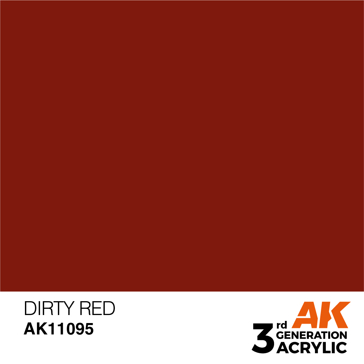 AK 3GEN Standard - Dirty Red - AK11095