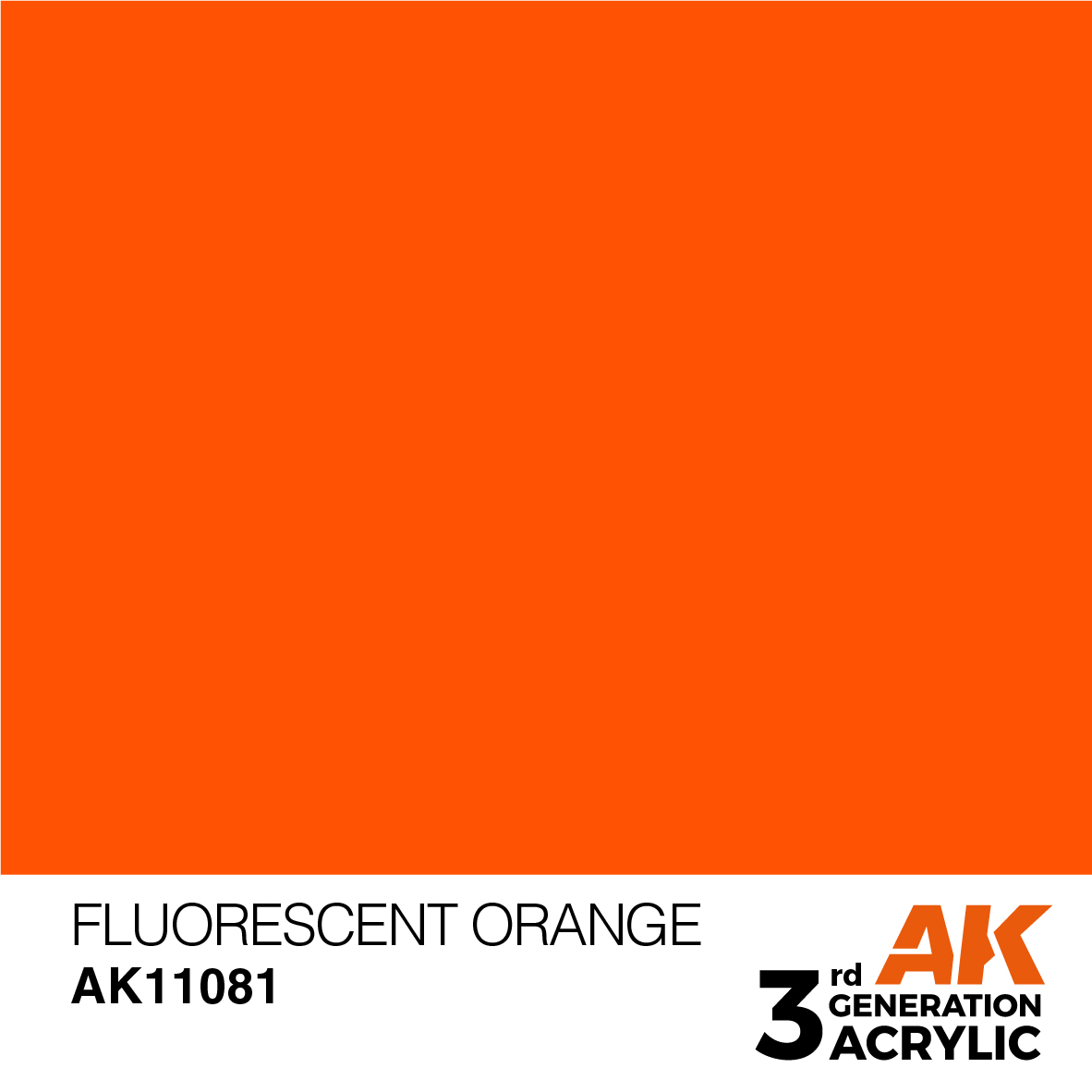 AK 3GEN Standard - Fluorescent Orange - AK11081