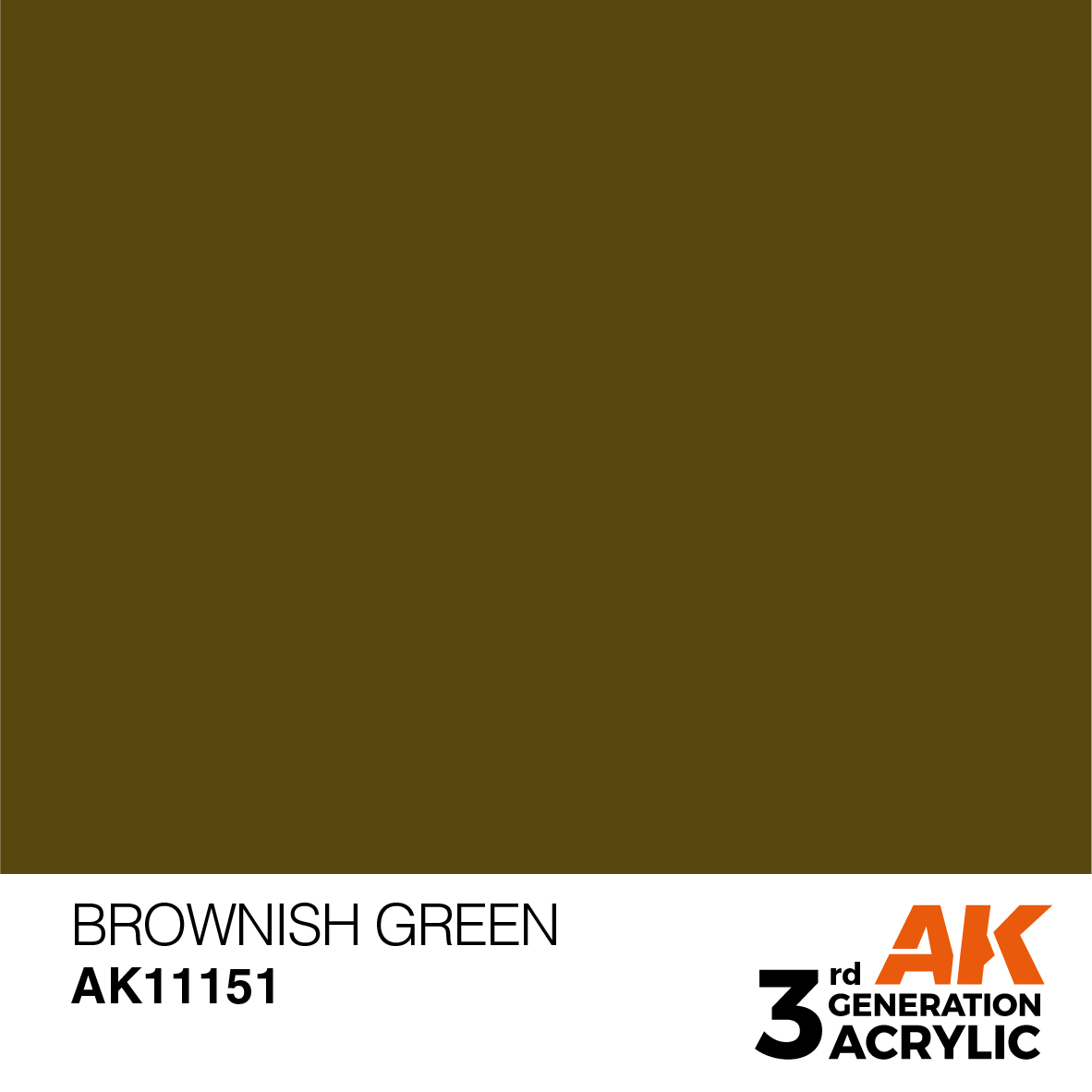 AK 3GEN Standard - Brownish Green - AK11151