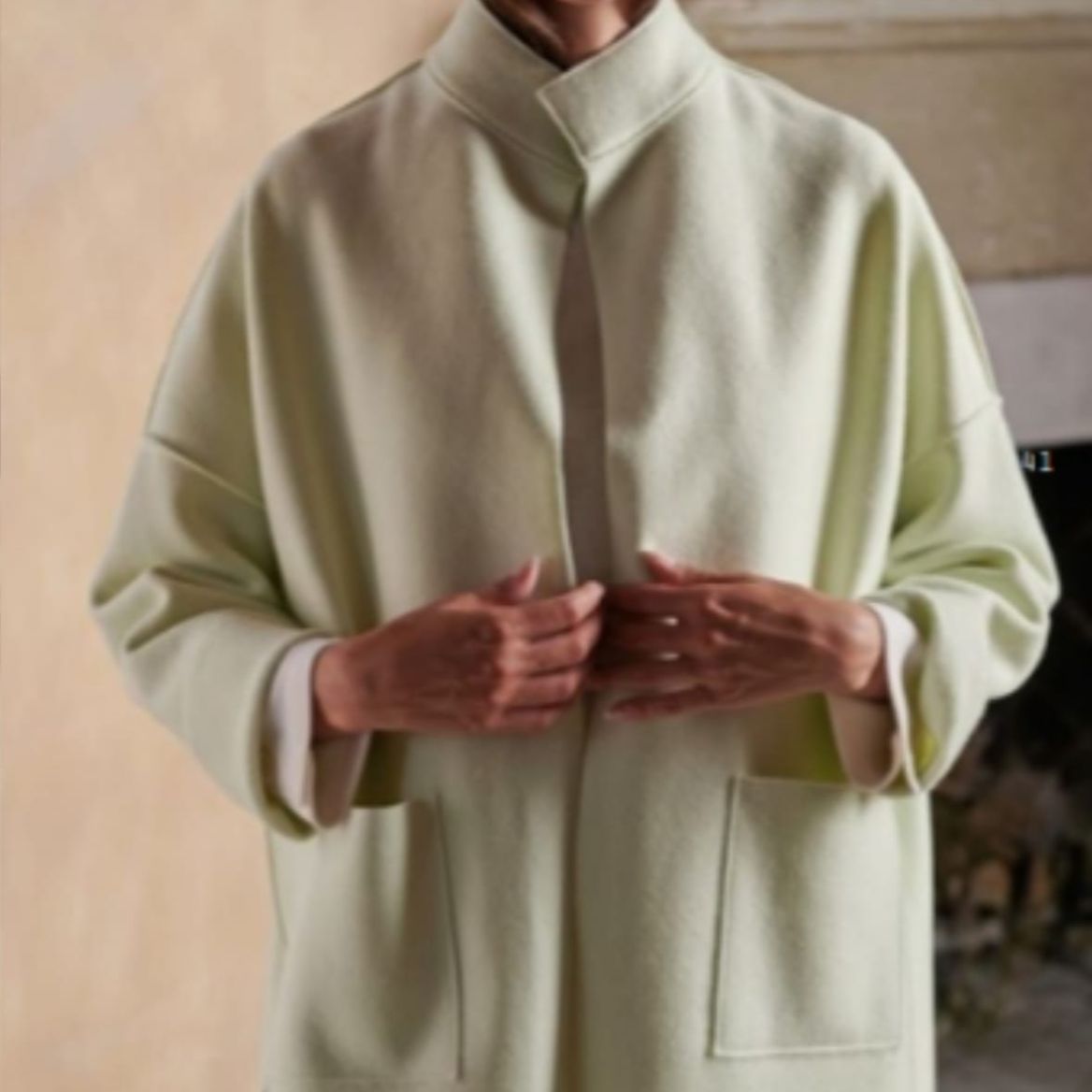 DONNA Les Boutiques - Coat knit cashmere