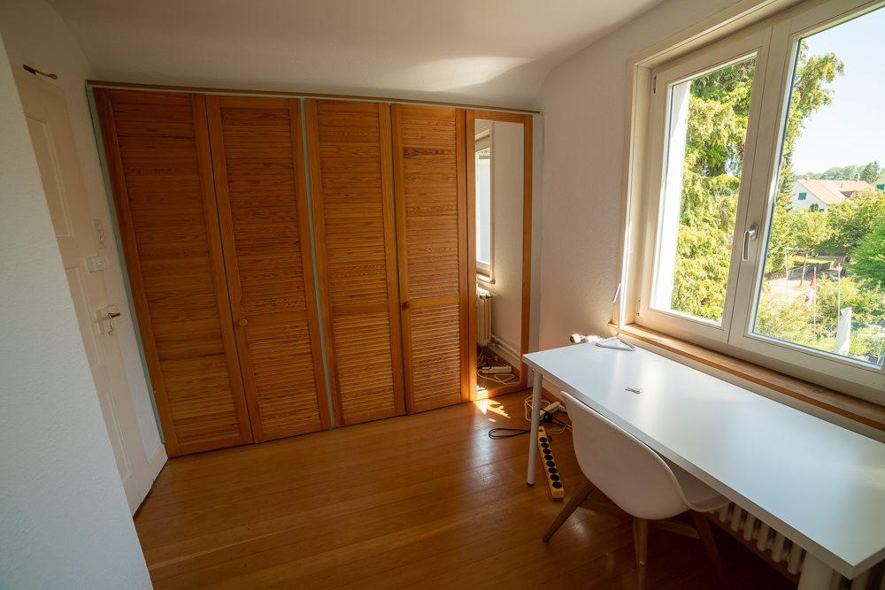 Zimmer mit Gartensicht, 11 m2, Fr. 760.-
