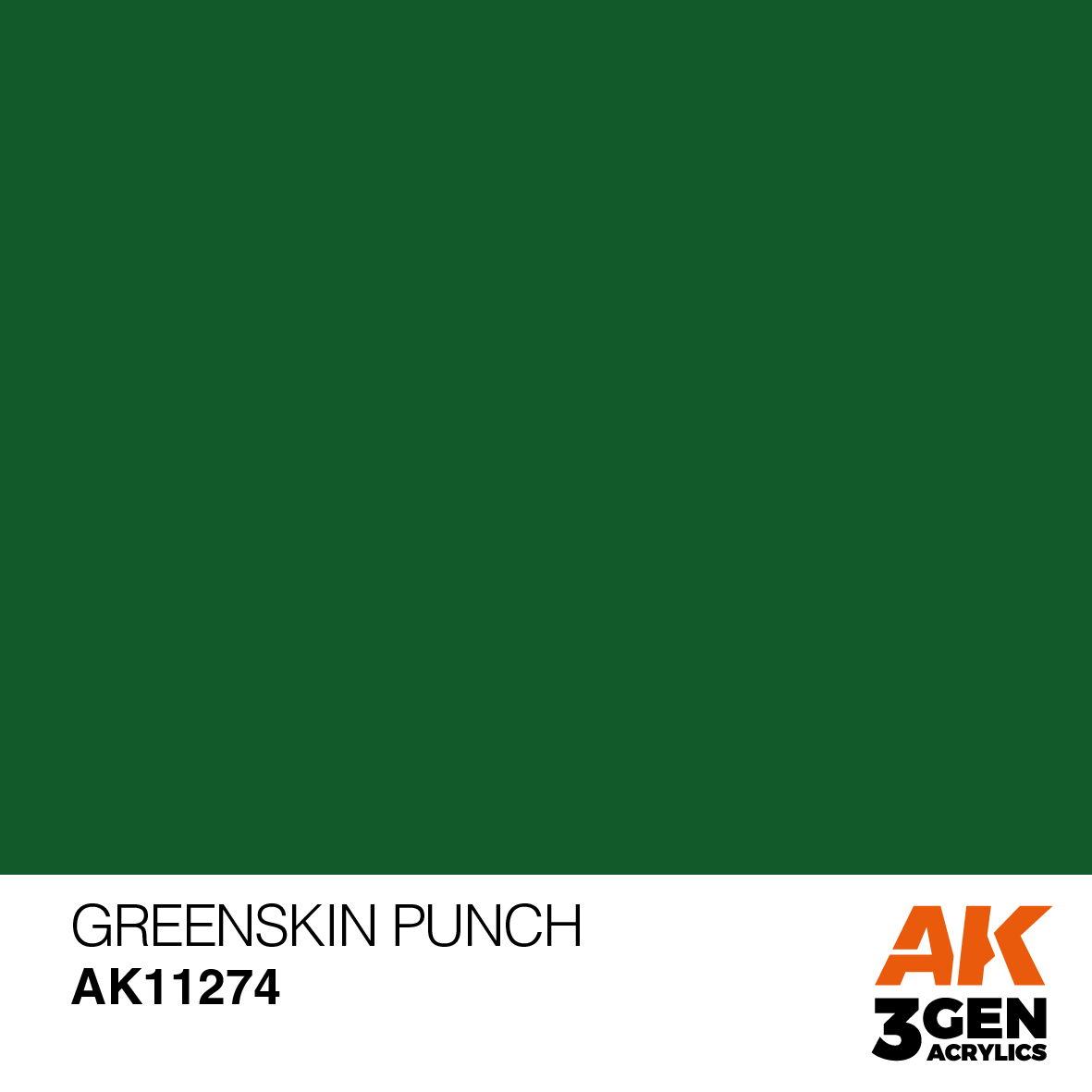 AK 3GEN Color Punch - Greenskin Punch - AK11274