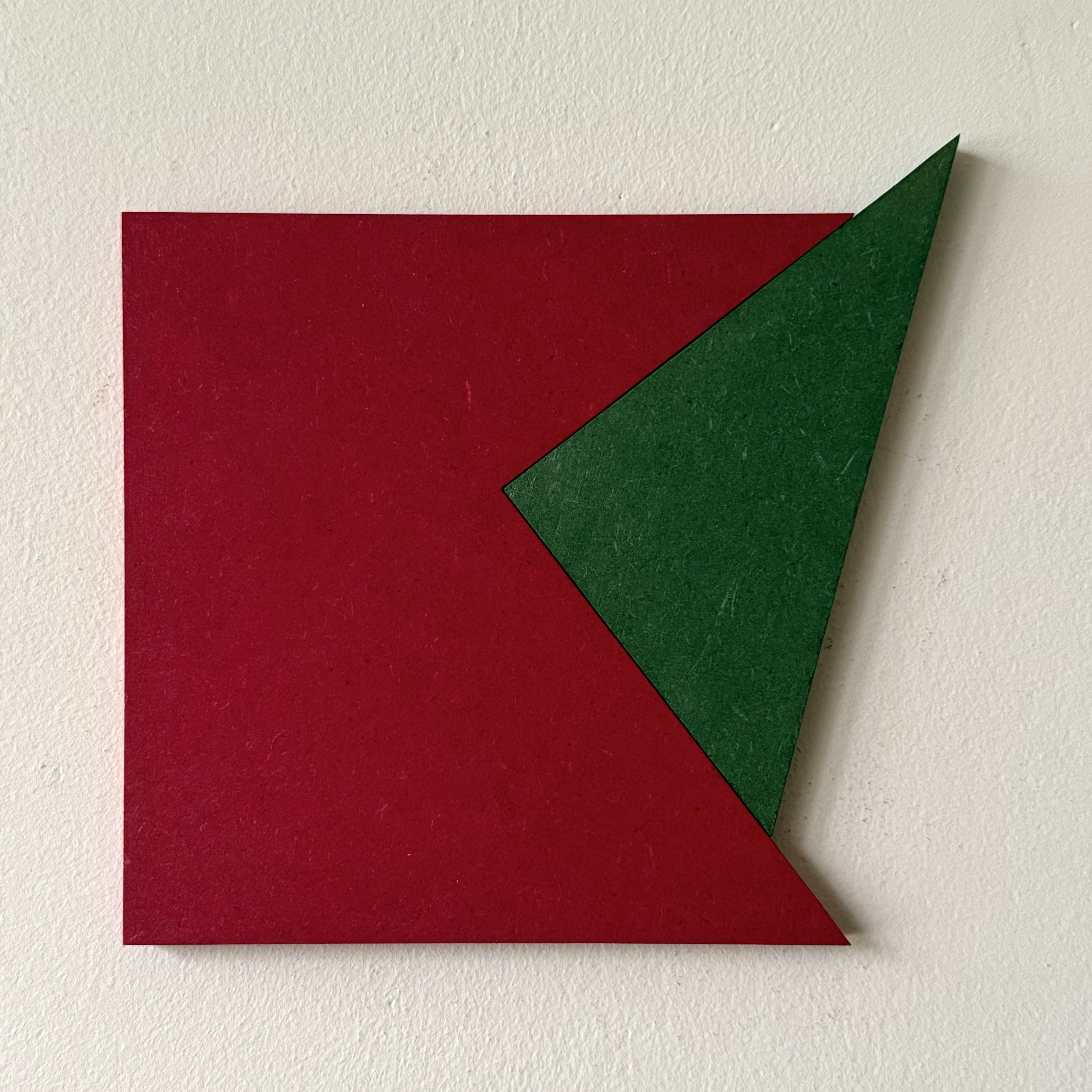 Mdf, Tusche, Quadrat 17x17 cm