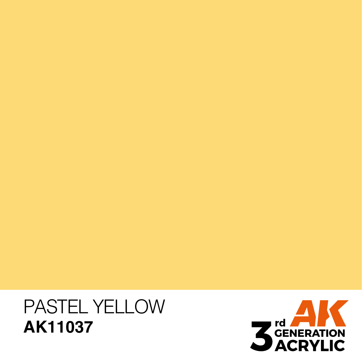 AK 3GEN Pastel - Pastel Yellow - AK11037