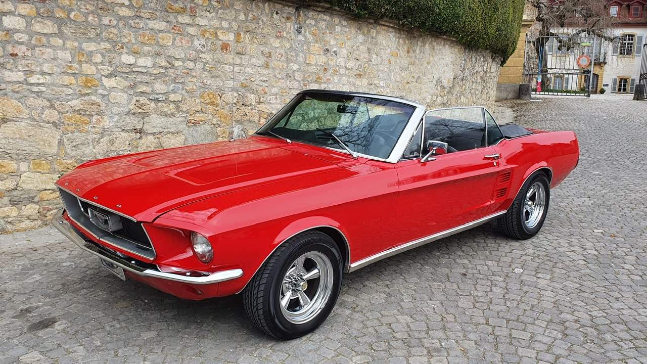 Ford Mustang 1967 Cabriolet rot