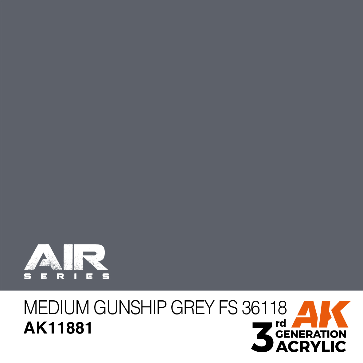 AK 3GEN Air - Medium Gunship Grey FS 36118 - AK11881