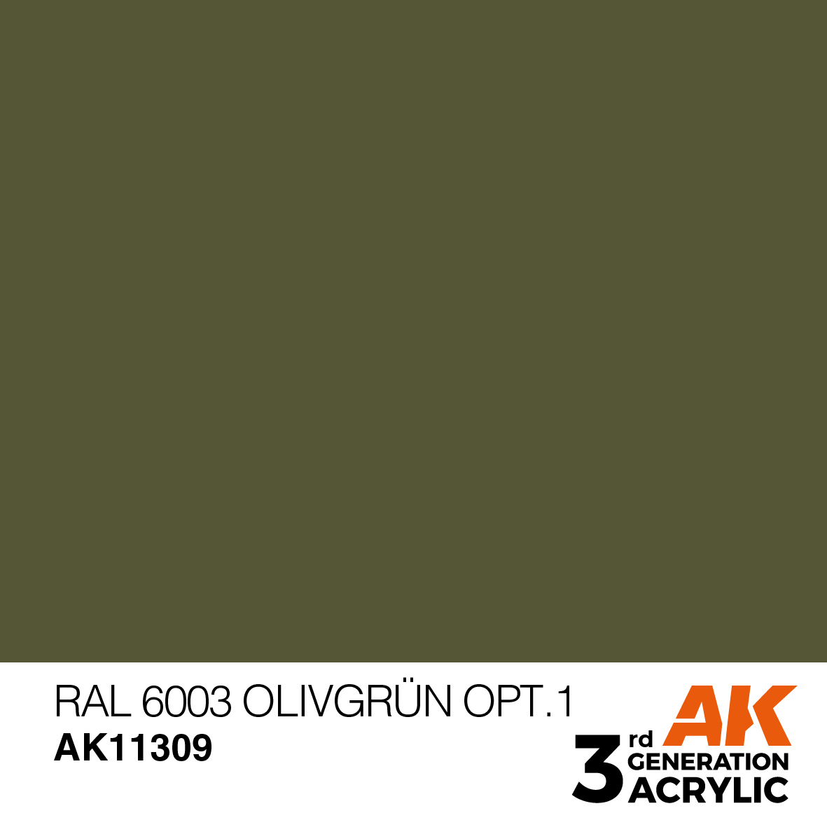 AK 3GEN AFV - RAL 6003 Olivgrün Opt.1 - AK11309