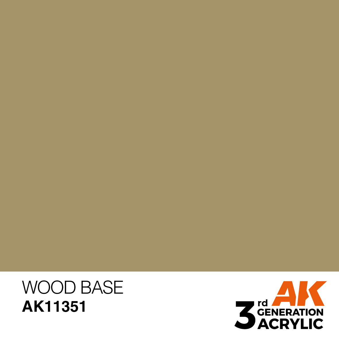 AK 3GEN AFV - Wood Base - AK11351