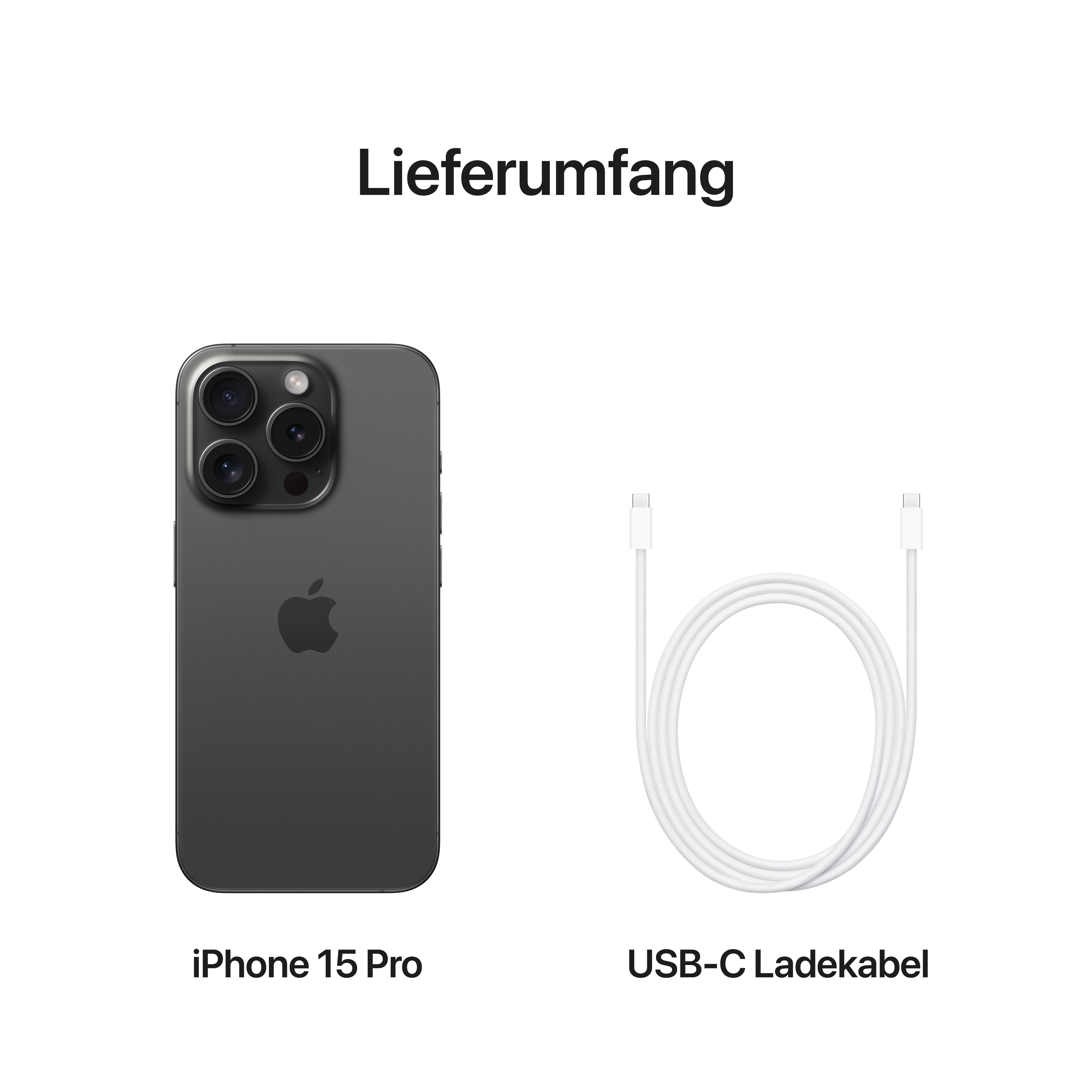 Apple - iPhone 15 Pro Max | Titan Schwarz