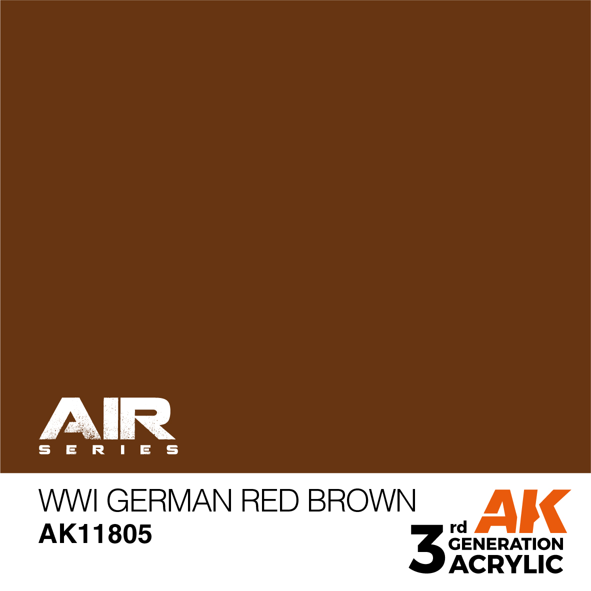 AK 3GEN Air - WWI German Red Brown - AK11805