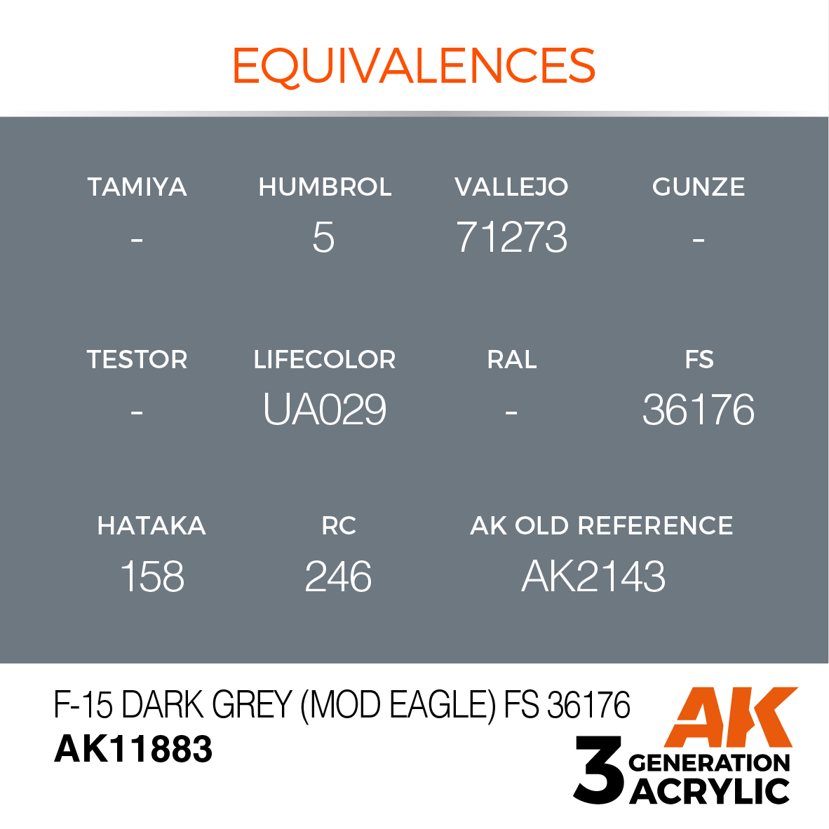 AK 3GEN Air - Dark Grey (Mod Eagle) FS 36176 - AK11883