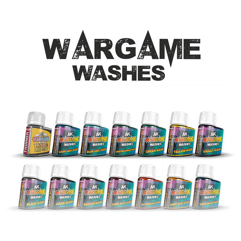 AK Wargame Washes Full Range