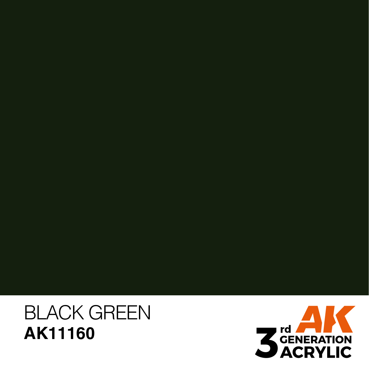 AK 3GEN Standard - Black Green - AK11160