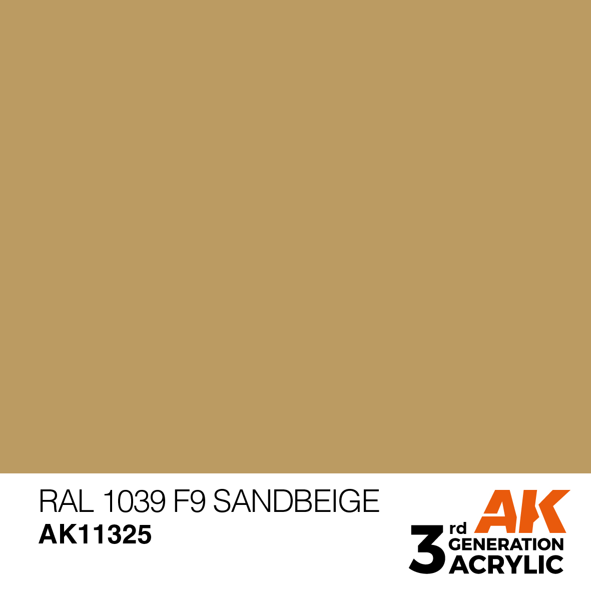 AK 3GEN AFV - RAL 1039 F9 Sandbeige - AK11325