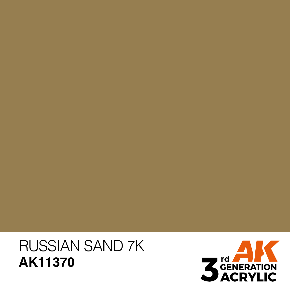 AK 3GEN AFV - Russian Sand 7 - AK11370