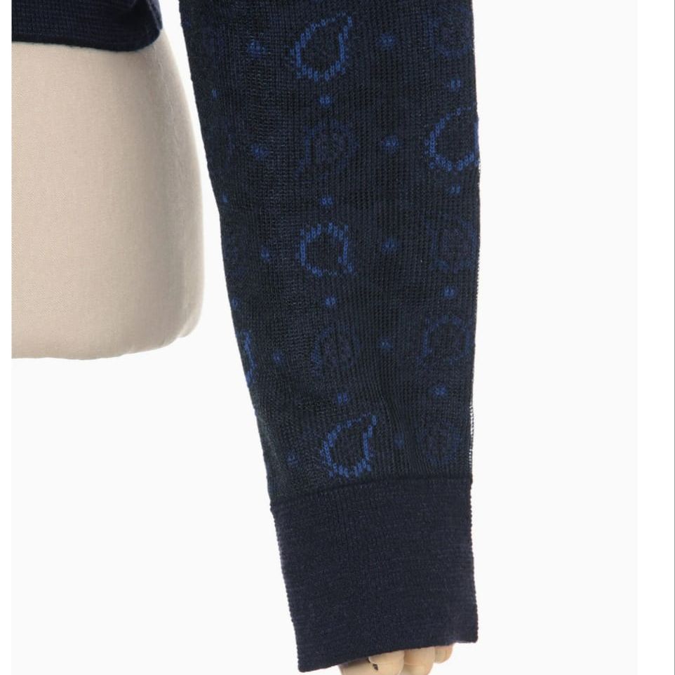 DONNA Les Boutiques - Jacket knit paisley jacquard