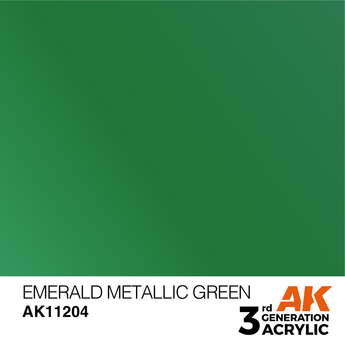 AK 3GEN Metallic - Emerald Metallic Green - AK11204