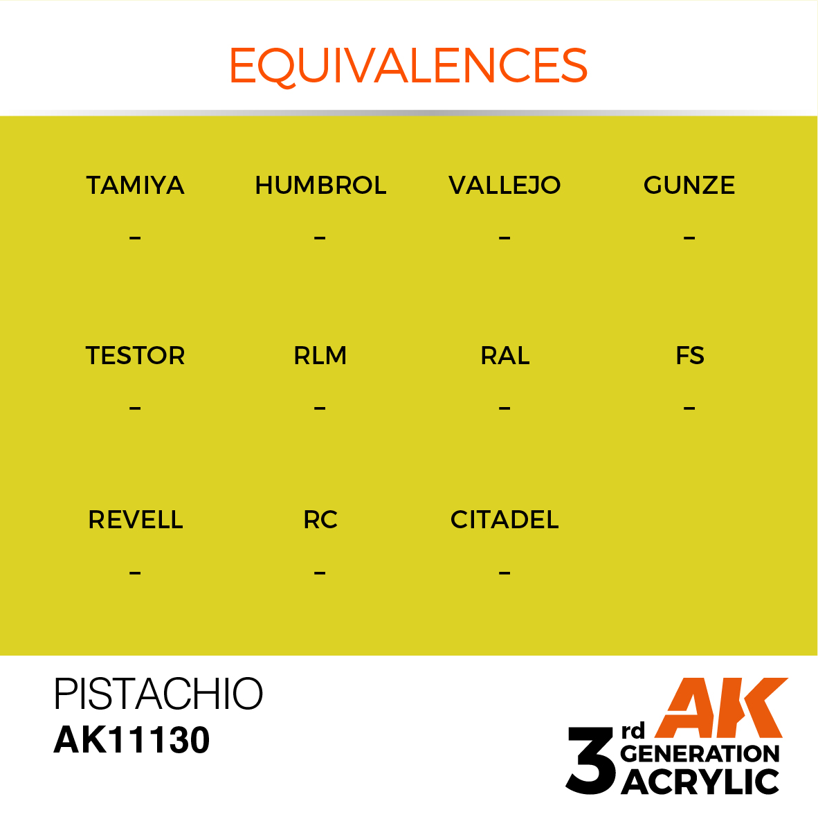 AK 3GEN Standard - Pistachio - AK11130