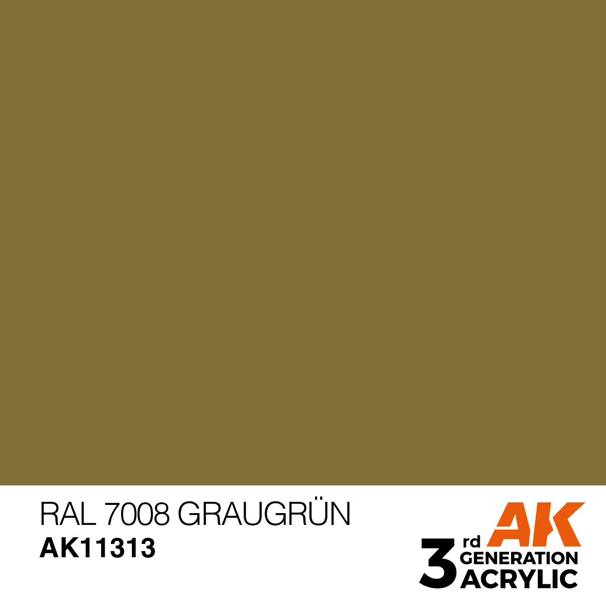 AK 3GEN AFV - RAL 7008 Graugrün Opt.1 - AK11313