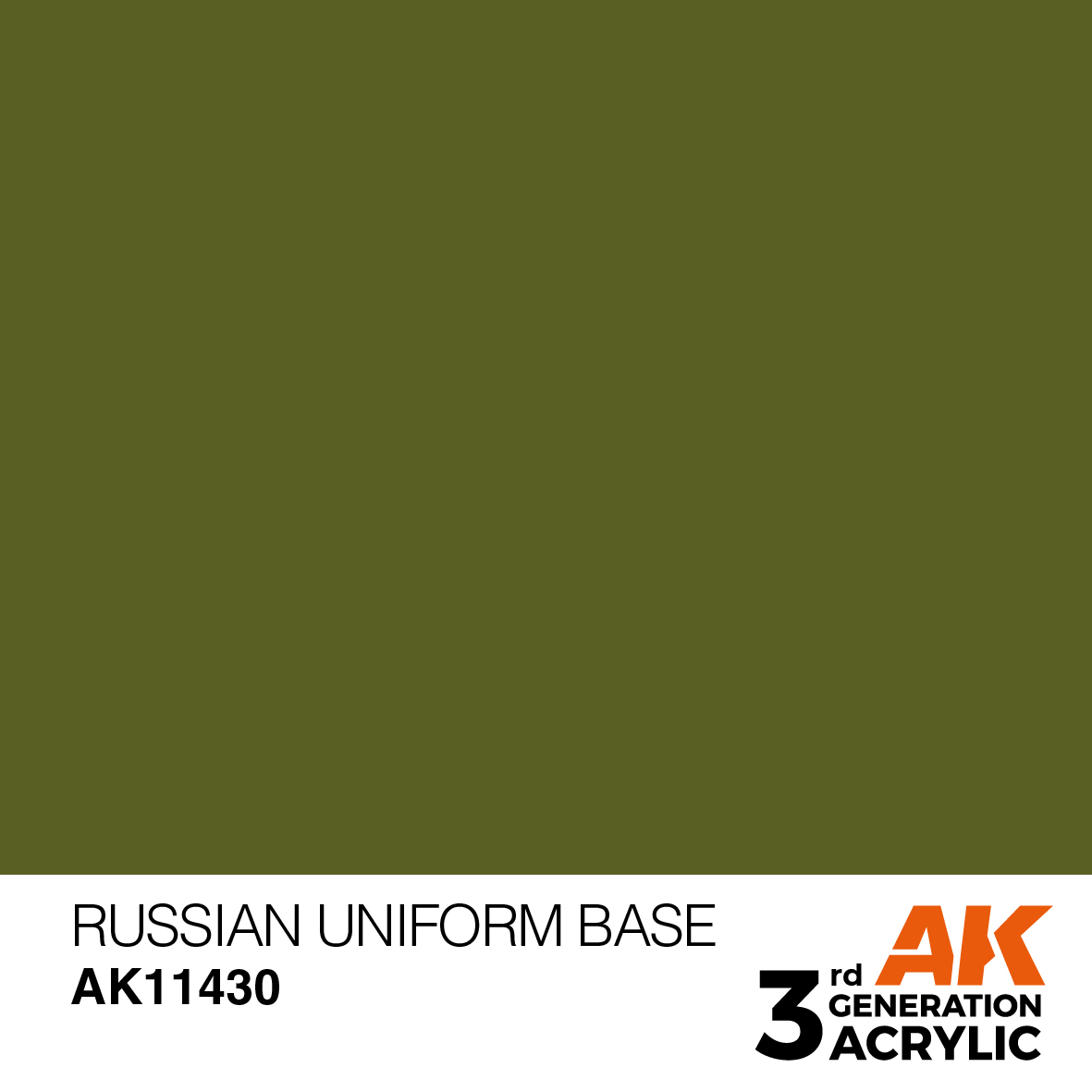 AK 3GEN Figures - Russian Uniform Base - AK11430