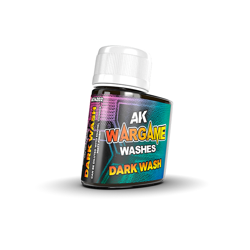 AK Wargame Washes - Dark Wash - AK14202