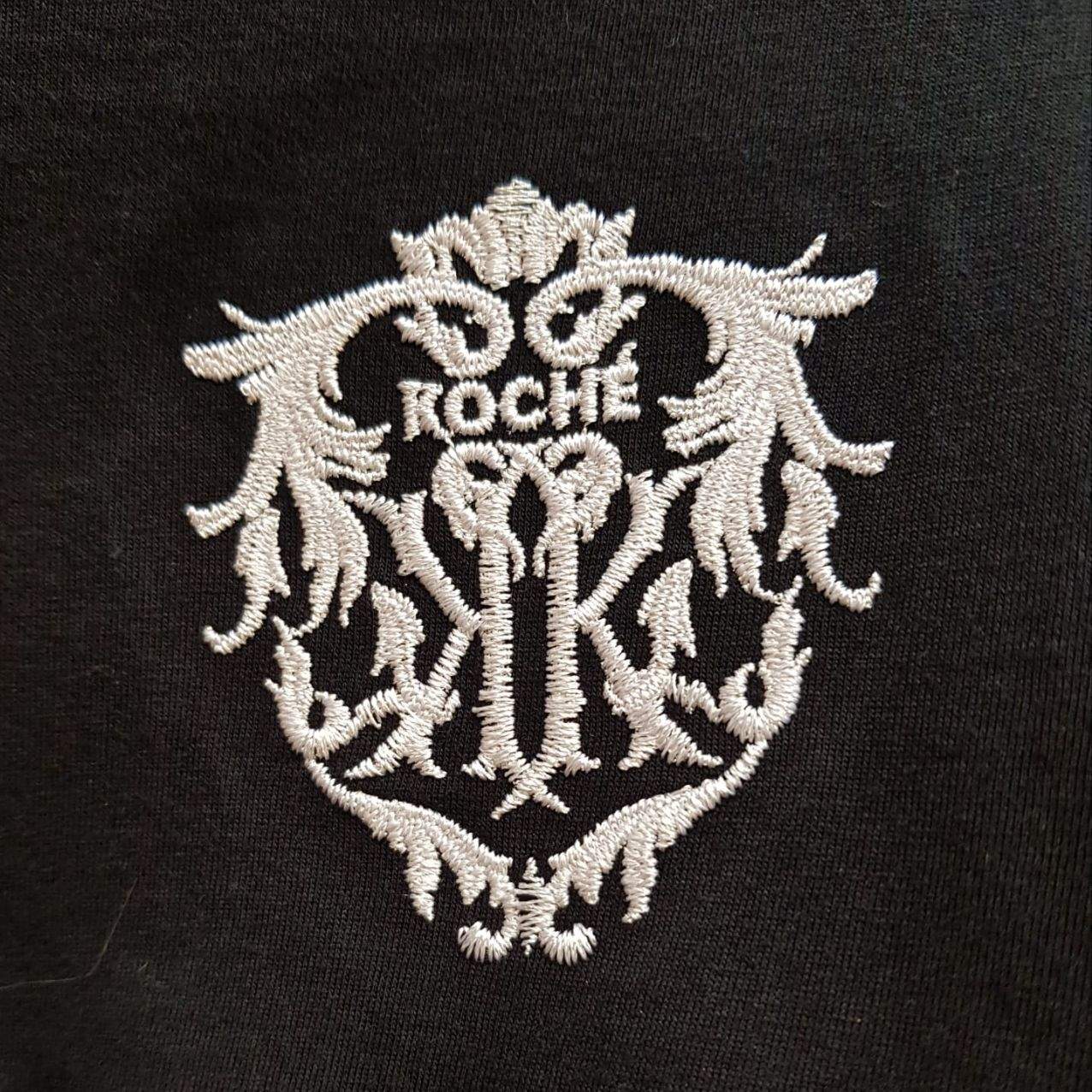 Koché - Top Jersey with open sleeves with logo embroidery
