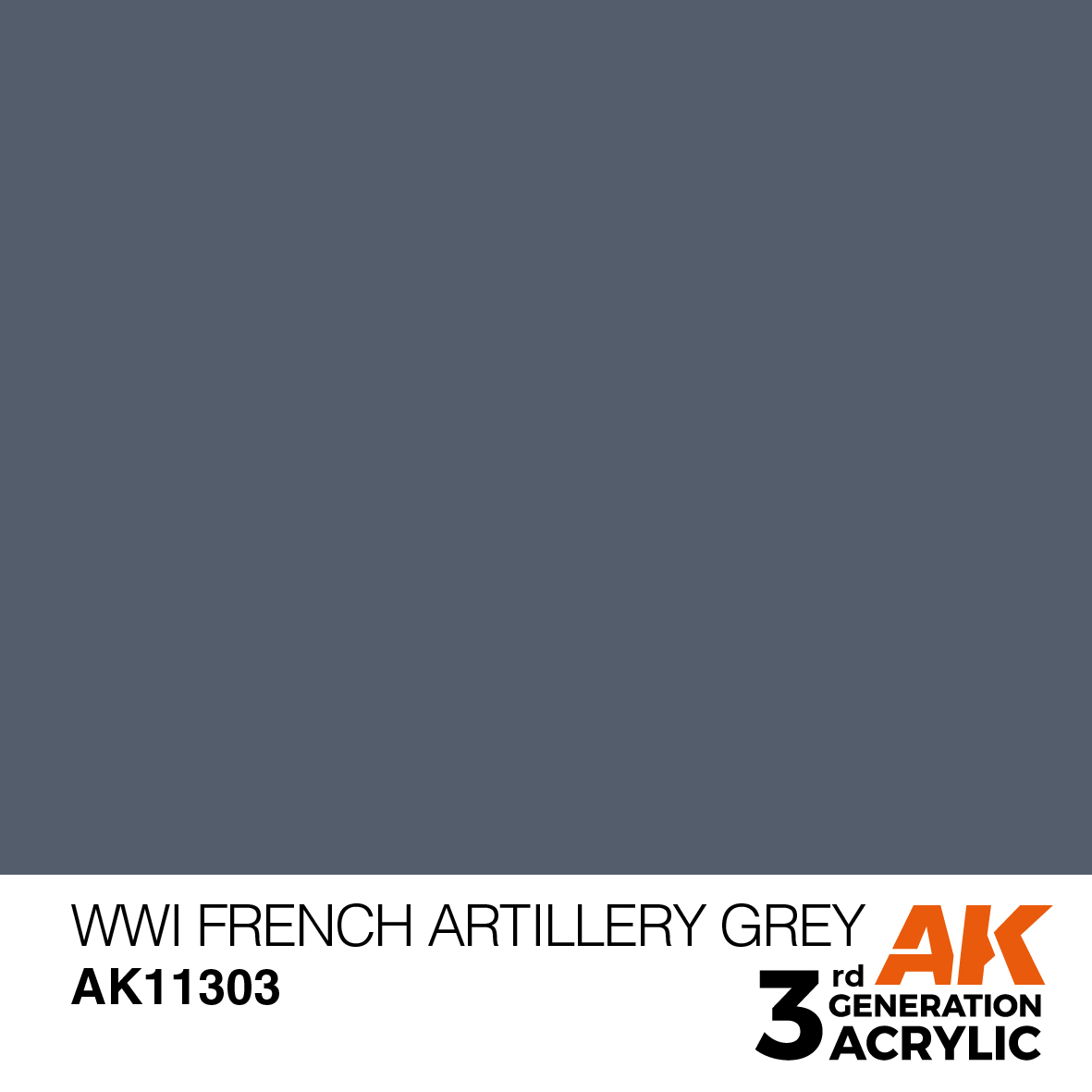 AK 3GEN AFV - WWI French Artillery Grey - AK11303