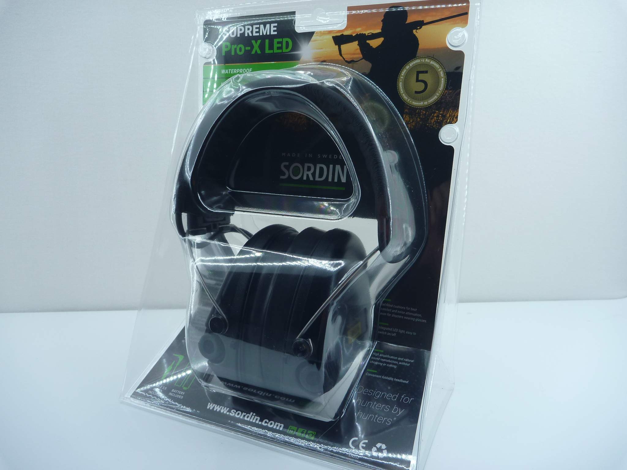 SORDIN Supreme Pro-X LED GEL Black #75302-X-13-S [AC24015]