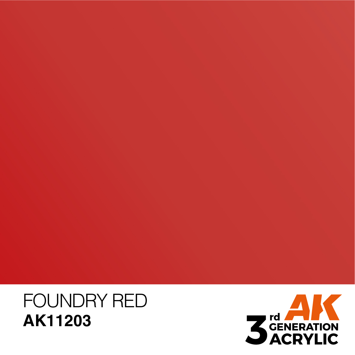 AK 3GEN Metallic - Foundry Red - AK11203