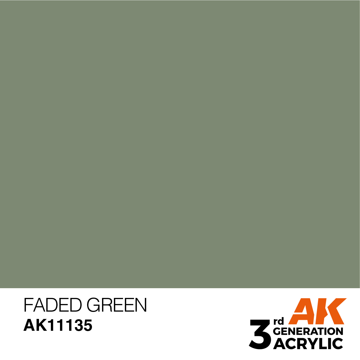 AK 3GEN Standard - Faded Green - AK11135