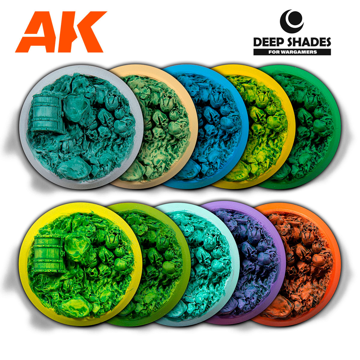 AK Deep Shades for Waregamers - Greendark - AK13007