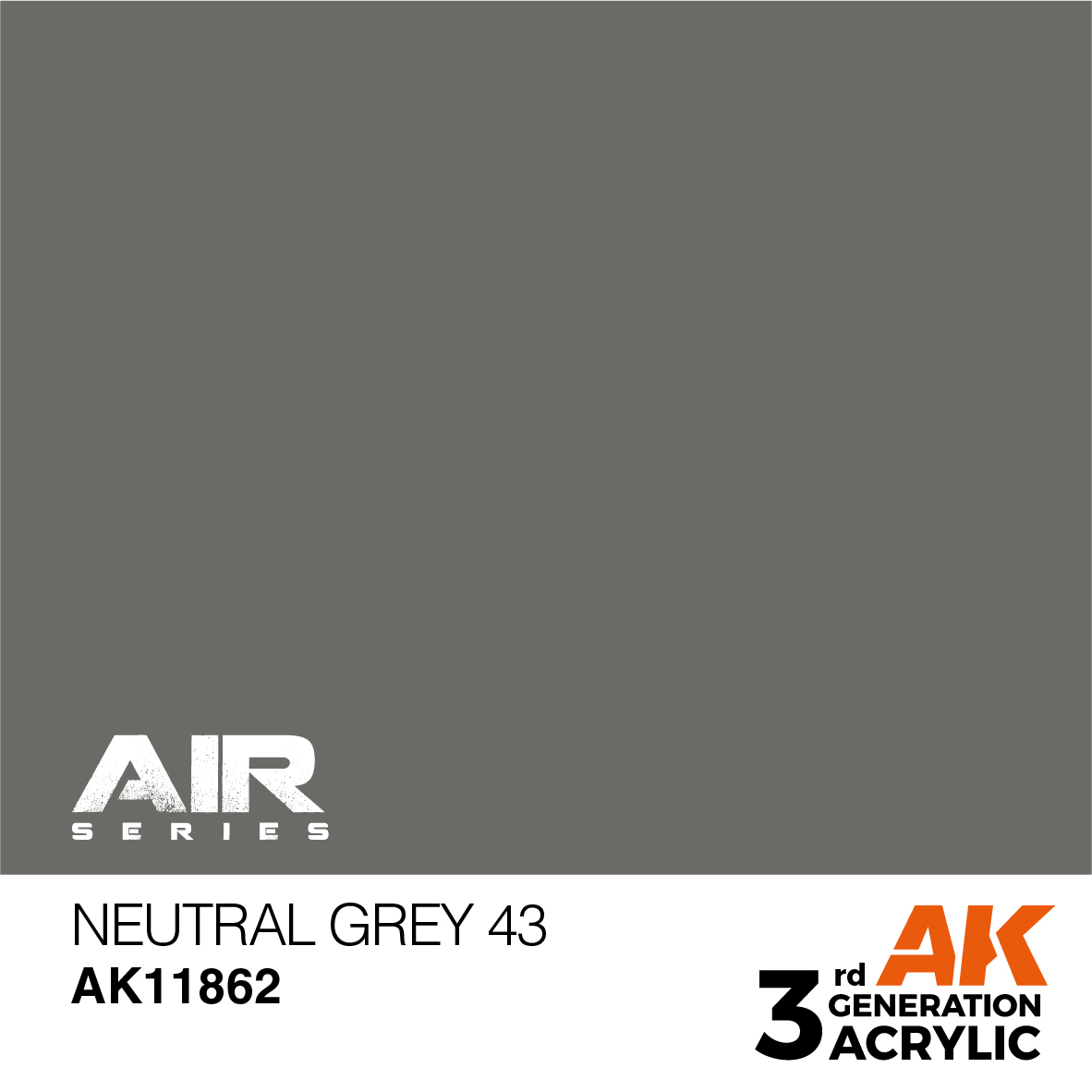 AK 3GEN Air - Neutral Grey 43 - AK11862