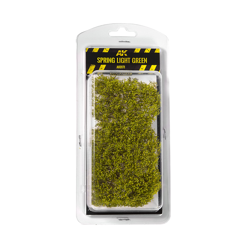 AK Spring Light Green Shrubberies 75/90mm - AK8171