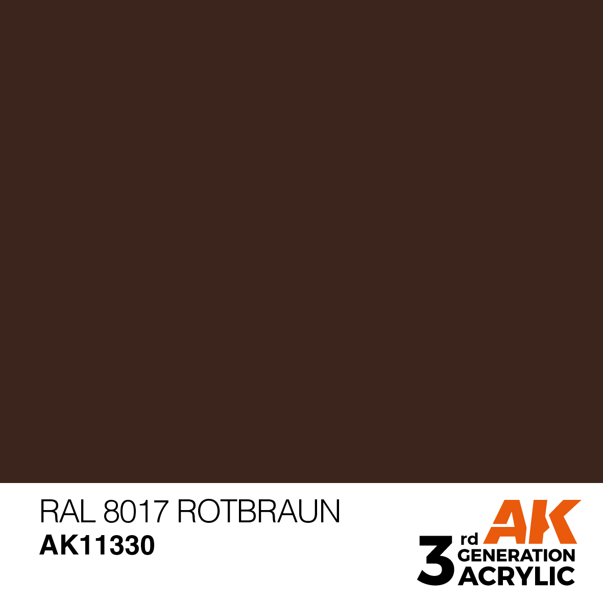 AK 3GEN AFV - RAL 8017 Rotbraun - AK11330