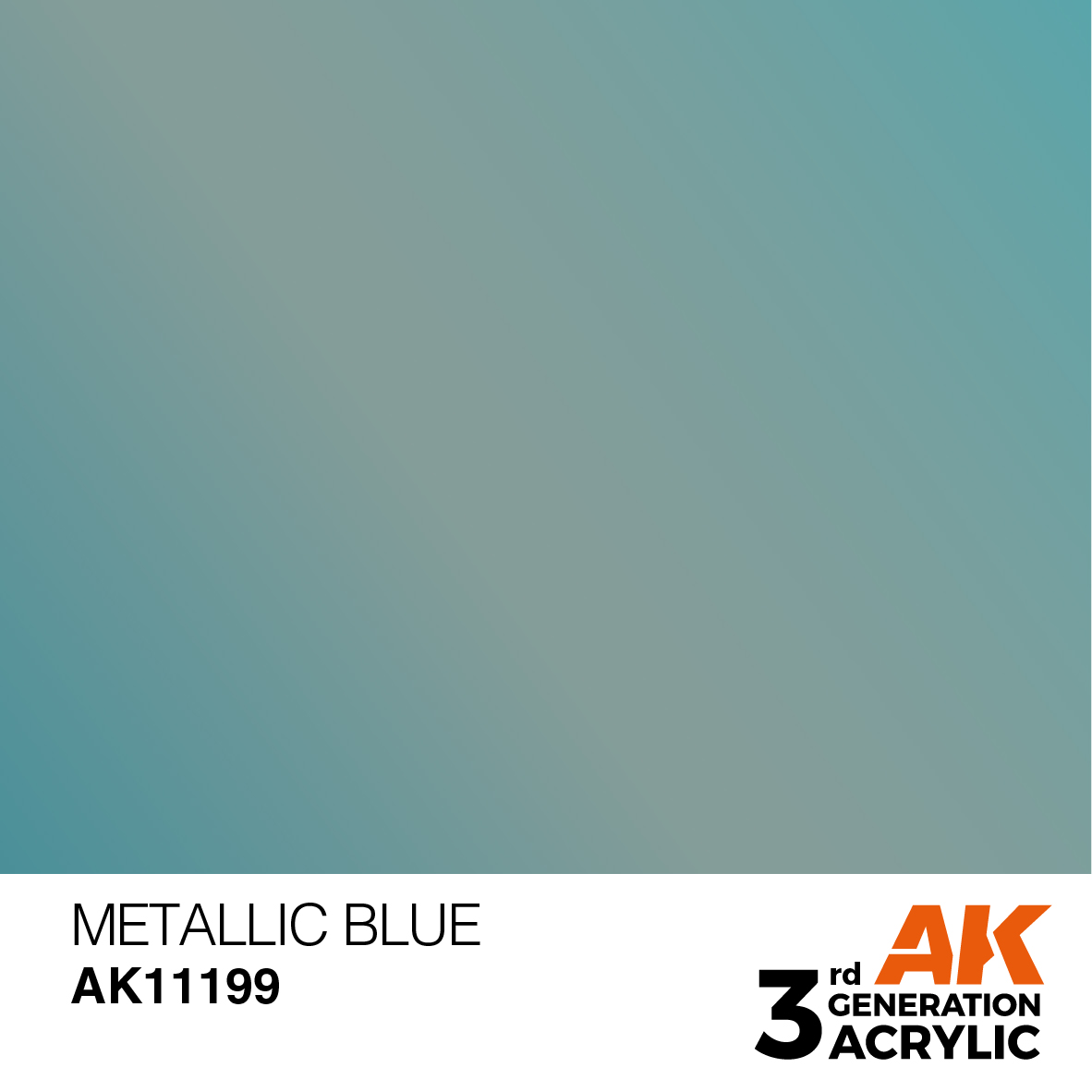 AK 3GEN Metallic - Metallic Blue - AK11199